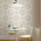 NuWallpaper Gray & Yellow Suzani Peel & Stick Wallpaper